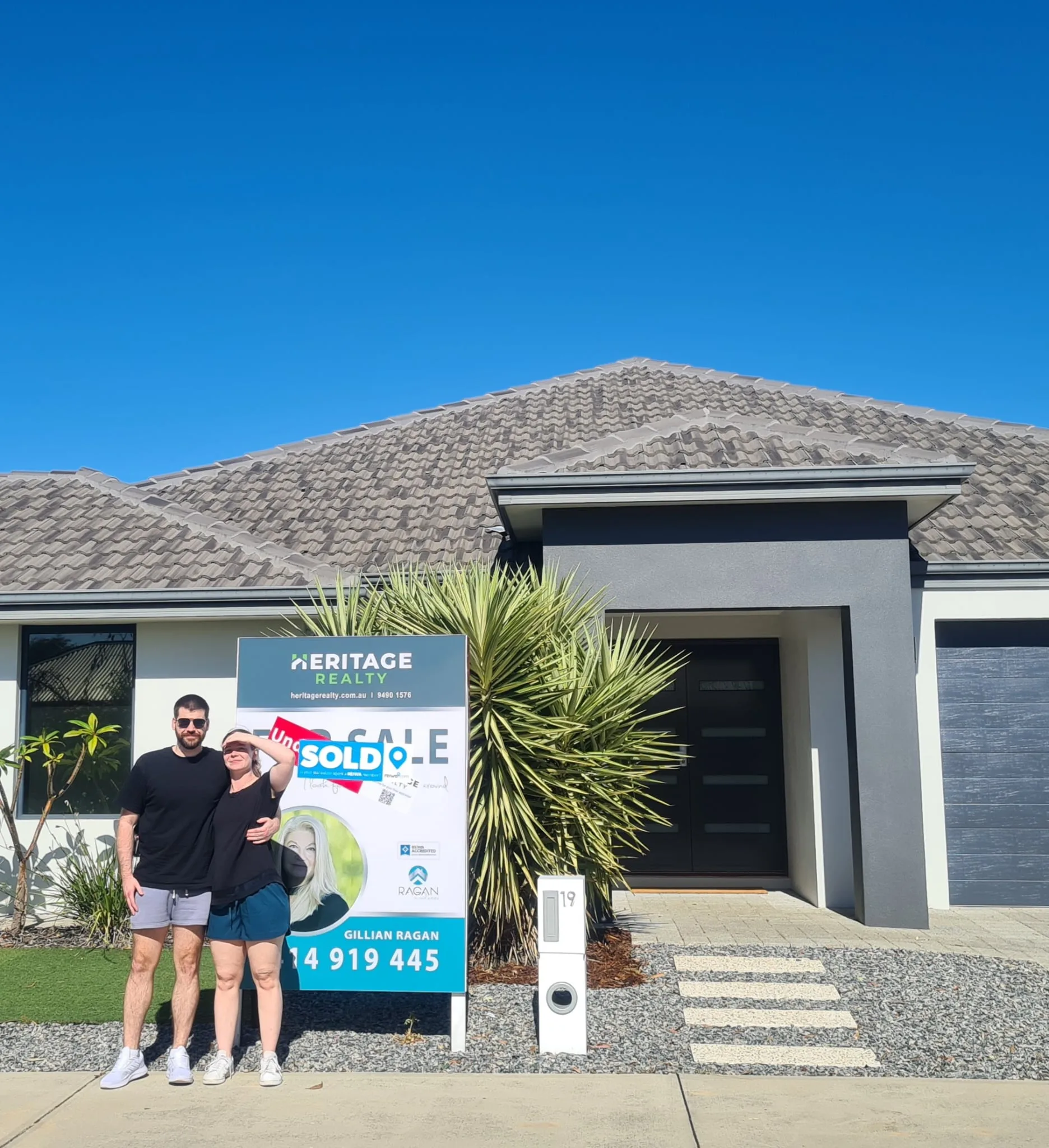 Clients thrilled after home sale with Gillian